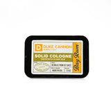 Duke Cannon Supply Co. Solid Cologne for Men Bay Rum (Citrus Musk, Cedarwood, Island Spice) - Concentrated Balm, Travel-Friendly Convenient Tin, Made with Natural & Organic Ingredients 1.5 oz (1 unit)