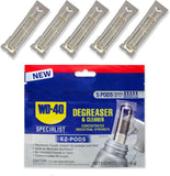 WD-40 Specialist Degreaser and Cleaner EZ-PODS, Customizable Industrial-Strength Concentrate, Multi-Surface Cleaning Solution, 6-Pack of 5-Count, 30 PODS Total