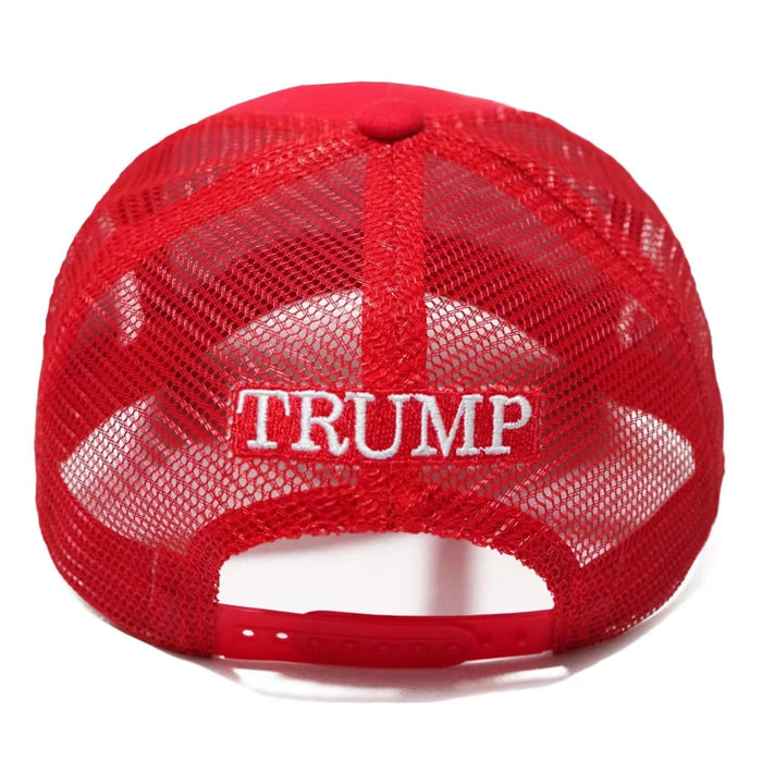 Trump 2024 Hat 45-47 MAGA Hat Make America Great Again Donald Trump Slogan with USA Flag Embroidery Adjustable Baseball Cap