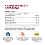 NaturVet – Cranberry Relief Plus Echinacea – Helps Support a Healthy Urinary Tract & Immune System – 120 Soft Chews