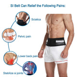 Paskyee Sciatica Belt, Sacroiliac Hip Band for Men Women - Sciatic, Lower Back, Si Joint, Pelvic pain Relief Regular