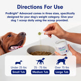 PetLab Co. ProBright Advanced Dental Powder - Dog Breath Freshener - Teeth Cleaning Made Easy – Targets Tartar & Bad Breath - Formulated for Medium Size Dogs