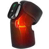 Knee Massager with Heat and Vibration, Heating Pad for Knee Shoulder Elbow, Heated Knee Brace for Arthritis with Massage