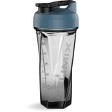 HELIMIX 2.0 Vortex Blender Shaker Bottle Holds upto 28oz | No Blending Ball or Whisk | USA Made | Pre Workout Protein Drink Cocktail Shaker Cup | Weight Loss Supplements Shakes | (Slate, 28 oz)