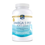 Nordic Naturals Omega-3 Pet, Unflavored - 180 Soft Gels - 330 mg - Fish Oil for Dogs with EPA & DHA - Promotes Heart, Skin, Coat, Joint, & Immune Health