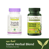 Banyan Botanicals Triphala Guggulu – Organic Triphala Supplement with Guggulu Resin ­­– Herbal Detox Supplement for Supporting Healthy Digestion* – 90 Tablets – Non-GMO Sustainably Sourced Vegan