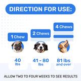 PAWFECTCHEW No Poo Chews for Dogs - Coprophagia Stool Eating Deterrent for Dogs - Poop Eating Deterrent & Prevention - Probiotics & Digestive Enzymes Chewable Remedy -Poo