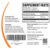 BulkSupplements.com Quercetin Dihydrate Capsule - Quercetin Supplements, Quercetin 1000mg, Quercetin Capsules - Antioxidants Supplement, 4 Capsules per Serving, 120 Capsules