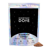 EVERYDAY DOSE The Mushroom Coffee by Everyday Dose Premium Coffee Extract with Grass-Fed Collagen, Chaga, Lions Mane & L-Theanine for better Focus, Energy, Digestion and Immunity 30 Servings of Mushroom Coffee