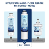 MARRIOTTO DA29-00020B Refrigerator Water Filter, Compatible with DA29-00020B, DA29-00020A, HAF-CIN/EXP, 46-9101 Refrigerator Water Filter, 4 Pack