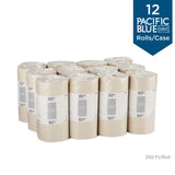 Georgia-Pacific Blue Basic 2-Ply Recycled Perforated Paper Roll Towel (Previously Branded Envision) By GP PRO, Brown, 28290, 250 Sheets Per Roll, 12 Rolls Per Case