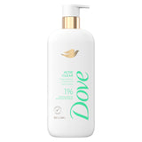 Dove Exfoliating Body Wash Glow Recharge Energizes & illuminates skin 3% brightening serum Vitamin C Body Wash Acne Clear Clears & prevents acne 1% salicylic acid acne treatment 18.5 oz Each