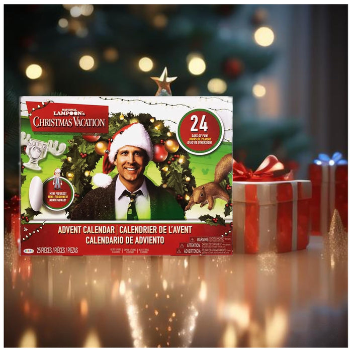 National Lampoon’s Christmas Vacation Advent Calendar 2024, 24 Days of Countdown Calendar Gifts Set, 24 Individually Little People Play Figure for Teen Boys Girls, Enjoy 24 Days of Countdown (1pc)