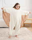 ATOZ Unisex Children Animal Flying Squirrels Onesie, Halloween Costume Pajamas Christmas Cosplay Sleepwear For Boys Girls 10-11Y