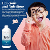 Best Nest Wellness Kids Liquid Multivitamin: Methylated Vitamins, Whole Food, Vegan, B12, Gluten-Free, Non-GMO Methylfolate Daily Kids Multivitamin Liquid with Brain Support, Tropical Flavor, 16oz