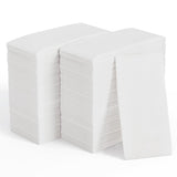 JOLLY CHEF 600 Pack Disposable Paper Napkins, Soft Bathroom Napkins for Guests, 2-Ply White Paper Hand Towels for Halloween, Wedding, Thanksgiving