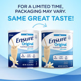 Ensure Original Nutrition Shake Powder with 9 Grams of Protein, Meal Replacement Shakes, Vanilla, 14 Oz, 3 Count