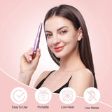 MelodySusie Portable Electric Nail Drill,PC120B Compact Efile Electrical Professional Nail File Kit for Acrylic, Gel Nails, Manicure Pedicure Polishing Shape Tools Design for Home Salon Use, Purple