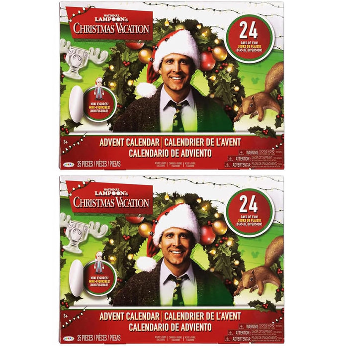 2PCS 2024 New 24 Day Christmas Vacation Advent Calendar- National Lampoon’s Christmas Vacation Advent Calendar, National Lampoon Advent Calendar,Christmas Countdown Calendar Gift (2PCS)