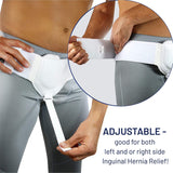 Everyday Medical Hernia Guard I Inguinal Hernia Belt For Men I Left or Right Side I Post Surgery Men’s Inguinal Hernia Support Truss For Inguinal, Groin Hernias I Adjustable Waist Strap I LARGE/XLARGE