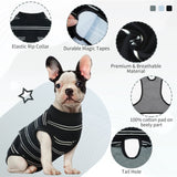 Kuoser Recovery Suit for Dogs, Spay Recovery Femle Dog Onesie Male Neuter Suit, Anti Licking Dog Surgical Suit Soft Dog Body Suits After Surgery for Small Medium Large Dogs,Substitute E-Collar & Cone