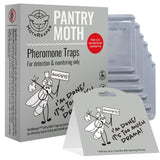 Pantry Moth Traps 6-Pack - Pantry Moth Traps for Food Moths, Pantry Pest Trap with Pheromones Prime for Grain, Flour, Seed and Meal Moths - Cupboard Moth Traps, Pest and Pantry Moth Pheromone Trap