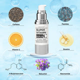 Super C Serum for Women Over 70, Vitamin C Serum for Face, Retinol Serum for Face, Rapid Anti Aging Serum, Super Hydrates, Softens, Lifts and Firms, Even Skin Tone (30ml)