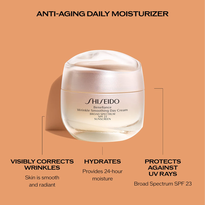 SHISEIDO Benefiance Wrinkle Smoothing Day Cream - 1.8oz