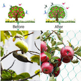 Bird Netting for Garden, 13x20Ft Garden Netting,Fruit Tree Netting Doesn't Tangle and Reusable Bird Mesh Protect Fruit Vegetables Plants from Birds Deer