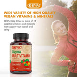 DEVA Vegan Multivitamin & Mineral Supplement - Vegan Formula with Green Whole Foods, Veggies, and Herbs - High Potency - Manufactured in USA and 100% Vegan - 90 Count (Pack of 2)