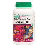 Natures Plus Herbal Actives Red Yeast Rice Gugulipid - 450 mg, 120 Vegan Capsules - Heart Health Supplement, Cholesterol Support - Vegetarian, Gluten-Free - 120 Servings