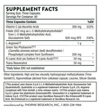 THORNE L-Arginine Plus (Formerly Perfusia Plus) - Sustained-Release L-Arginine Plus Cofactors to Support Heart Function, Nitric Oxide Production, and Optimal Blood Flow - 180 Capsules