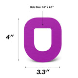 SIMPATCH Adhesive Patch for OmniPod - Pack of 25 - Multiple Colors Available (Purple)