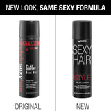 SexyHair Style Play Dirty Dry Wax Spray, 4.8 Oz | Body and Dimension | Helps Achieve Second-Day Look | All Hair Types