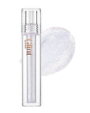 Glint Liquid Gel Highlighter (Glitter Veil, 0.1oz) - Multi-Use Face & Body Gloss for Smooth Glow, Long-Lasting Illuminator Balm for Healthy Radiance. Korean Makeup. Eyes, Cheeks, Nose, Lips.