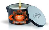 KAMA SUTRA Ignite Massage Candle with Coconut Oil and Soy Based Wax-Free Formula – Tropical Mango Scented, 6 oz/170 g