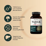 TUDCA 500mg with OX Bile 125mg Per Serving, 120 Capsules – Bile Salts Support, High Absorption Livamate Formula | Liver Cleanse Detox & Repair Supplement | Natural Bitter Taste – Third Party Tested