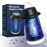 Swift Catch Bug Zapper Outdoor, Mosquito Zapper 2 in 1 with LED Night Light, Odorless and Physical Mosquito Killer, 4000V Electric Fly Zapper for Outside, Patio, Backyard, Garden