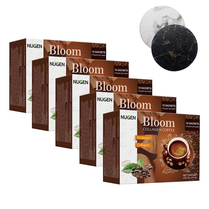 Bloom Collagen Coffee, Bloom Coffee Collagen from Japan, Nugen Bloom Collagen Coffee, Pure Organic Coffee Collagen for Women and Men (5)