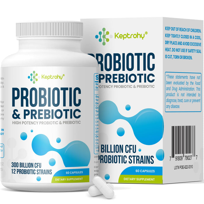 Keptrohy Probiotics 300 Billion CFU Probiotics