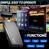 PGYFDAL Upgrade Wireless Retro Game Console Stick Built in 20000+ Games with 15 Emulators, 4K HDMI Output Nostalgia Plug & Play Retro Gaming Stick with Dual 2.4G Wireless Controllers（32GB）