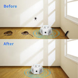 CYBERGIANT Rodent Repellent Ultrasonic Plug in - Mice Repellent Indoor - Mouse Repellent Ultrasonic Plug in - Mouse Deterrent - Rat Repellent Ultrasonic - Squirrel Repellent for Attic Garage RV