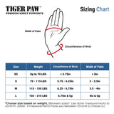 Tiger Paw Authentic Gymnastics Wrist Supports (Sold in Pairs) - Original Competition-Grade Gymnastics Wrist Guards, Wrist Support Braces, Adjustable, Made in USA Hand Wraps (Sand - Medium)