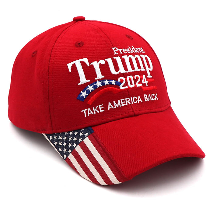 Trump Hat 2024 President MAGA Hat Donald Trump Hat Take America Back Trump Merchandise Baseball Cap for Women Men