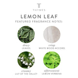 Thymes Fragrance Mist - 3 Oz - Lemon Leaf