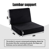 MABOZOO Recliner Cushions Set for Elderly, Extra Large Non-Slip Seat Cushion with Lumbar Support， Seat Cushions for Recliner Chair Elderly Rest and Back Support