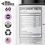 Real Science Nutrition Offers Oxygenate Miracle - Formulated for Lung Support, Helps Relieve Symptoms of Low Oxygen Such as Shortness of Breath, Rapid Heart Rate, Snoring, Wheezing, and Others