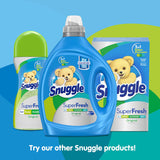 Snuggle Liquid Fabric Softener, SuperFresh Original, Eliminates Tough Odors, 2X Concentrated, 150 Loads (Packaging May Vary)