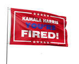 Kamala You're Fired Flag 3x5FT Anti Harris Support Trump 2024 Flag Vivid Color Polyester President Election Patriotic MAGA Banner With 2 Grommets (Red)