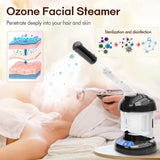 Hair Steamer Kingsteam 2 in 1 Ozone Facial Steamer, Design for Personal Care Use at Home or Salon Barber